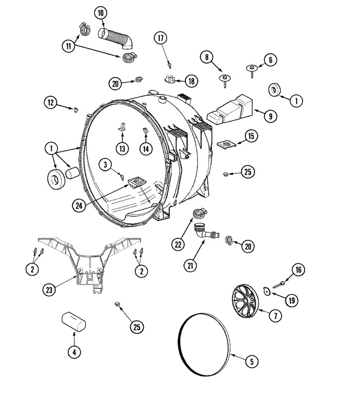 Diagram for CAH4205AWW