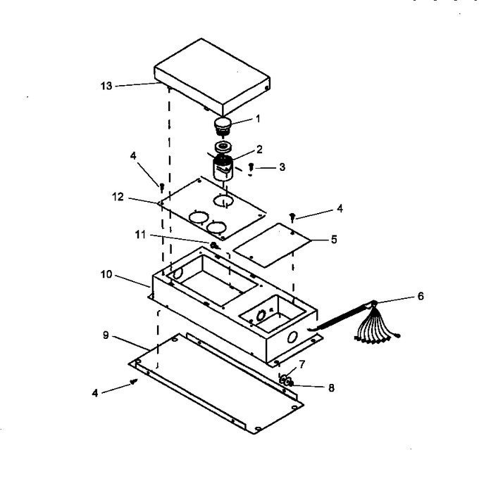 Diagram for CAK2T30W1 (BOM: P1131567N W)