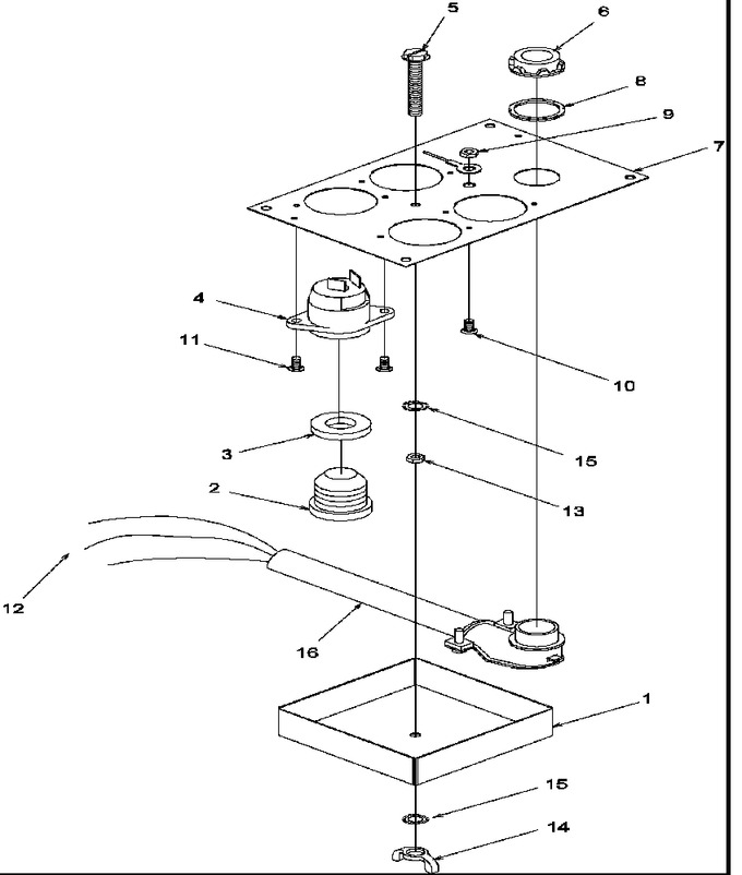 Diagram for CAKE30W (BOM: P8597905S)