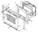 Diagram for 06 - Oven Door Assy