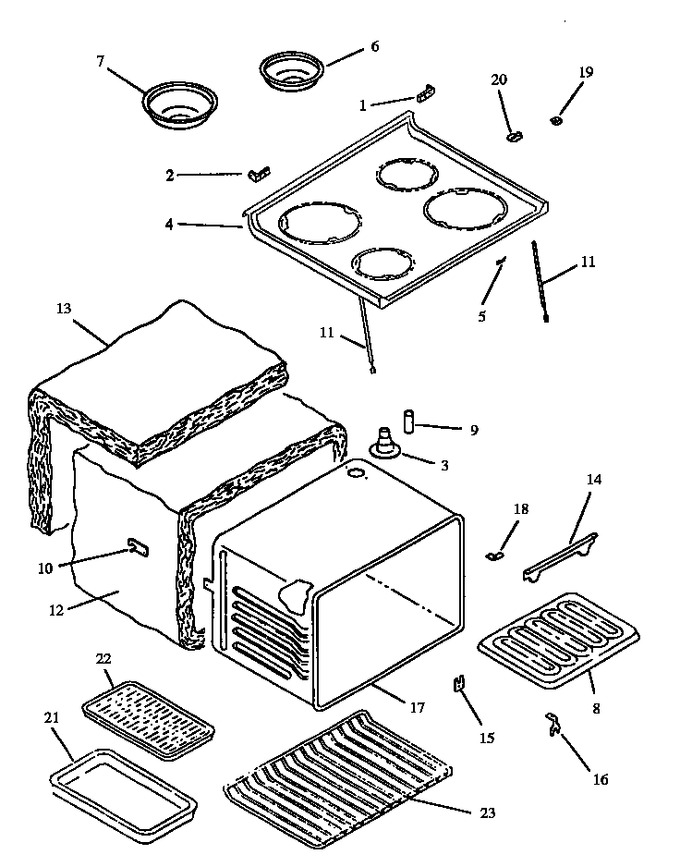 Diagram for CARR629WW (BOM: P114619NW W)