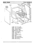 Diagram for 06 - Oven Assembly