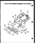 Diagram for 07 - Top & Top Burnerassy W/o Spark