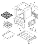 Diagram for 05 - Oven/base