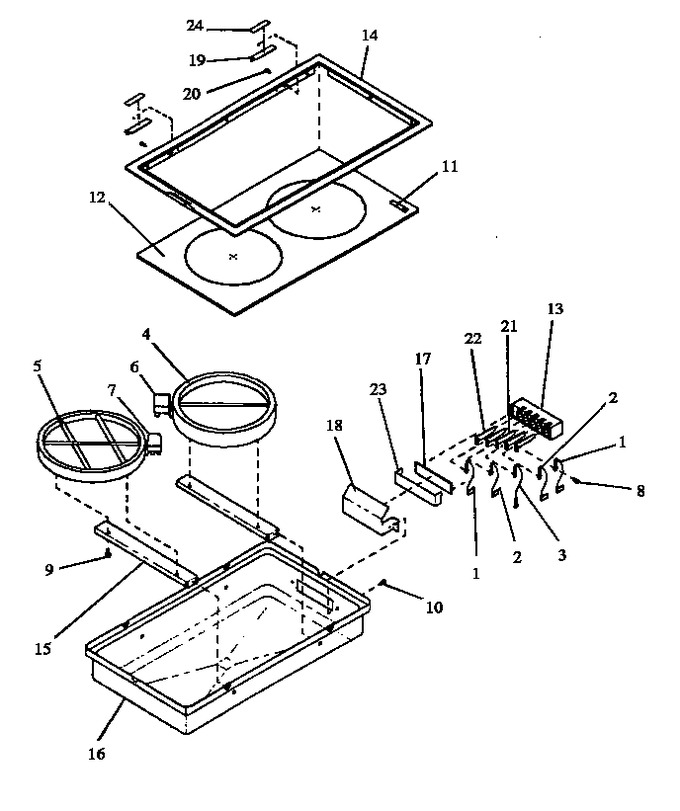 Diagram for CC12HRW (BOM: P1172302)