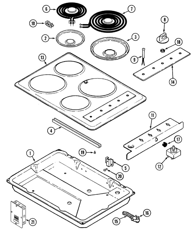 Diagram for CC8610PV