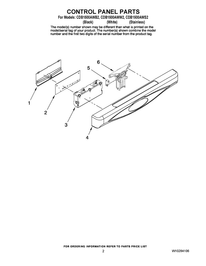 Diagram for CDB1500AWW2