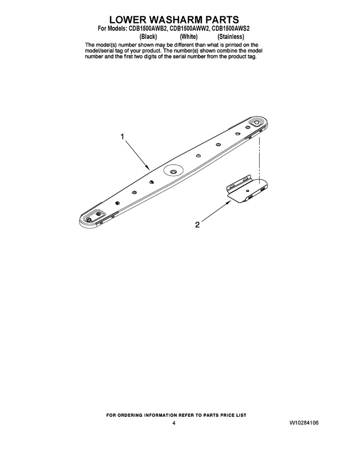 Diagram for CDB1500AWW2