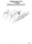 Diagram for 02 - Control Panel Parts