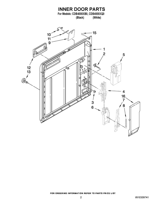 Diagram for CDB4000XB0