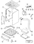 Diagram for 01 - Cabinet & Faucet Coupler Assy.