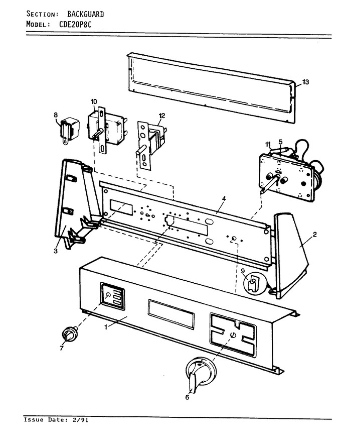 Diagram for CDE20P8HC