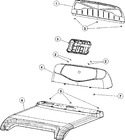 Diagram for 03 - Control Panel & Top