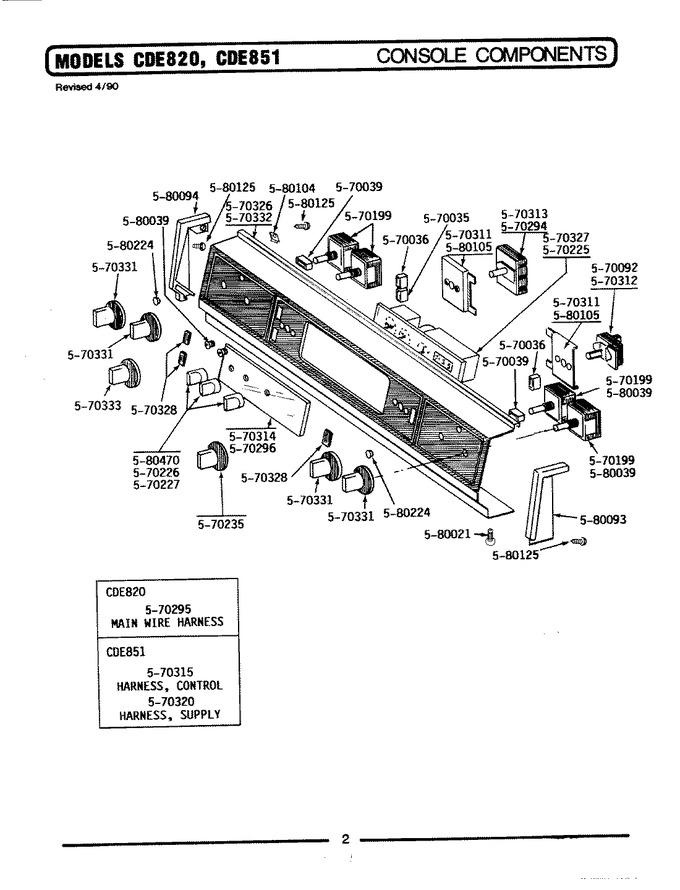 Diagram for CDE851