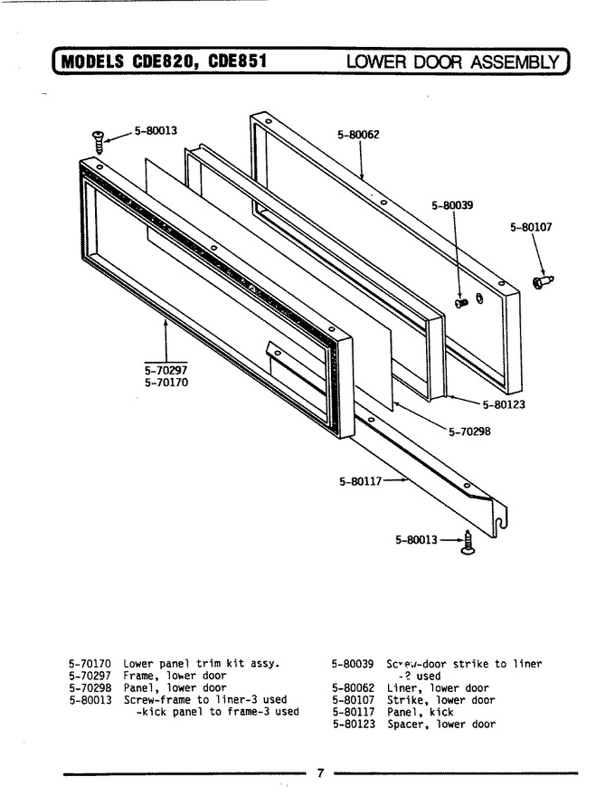 Diagram for CDE851