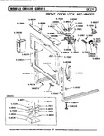 Diagram for 09 - Front, Door Lock & Hinges