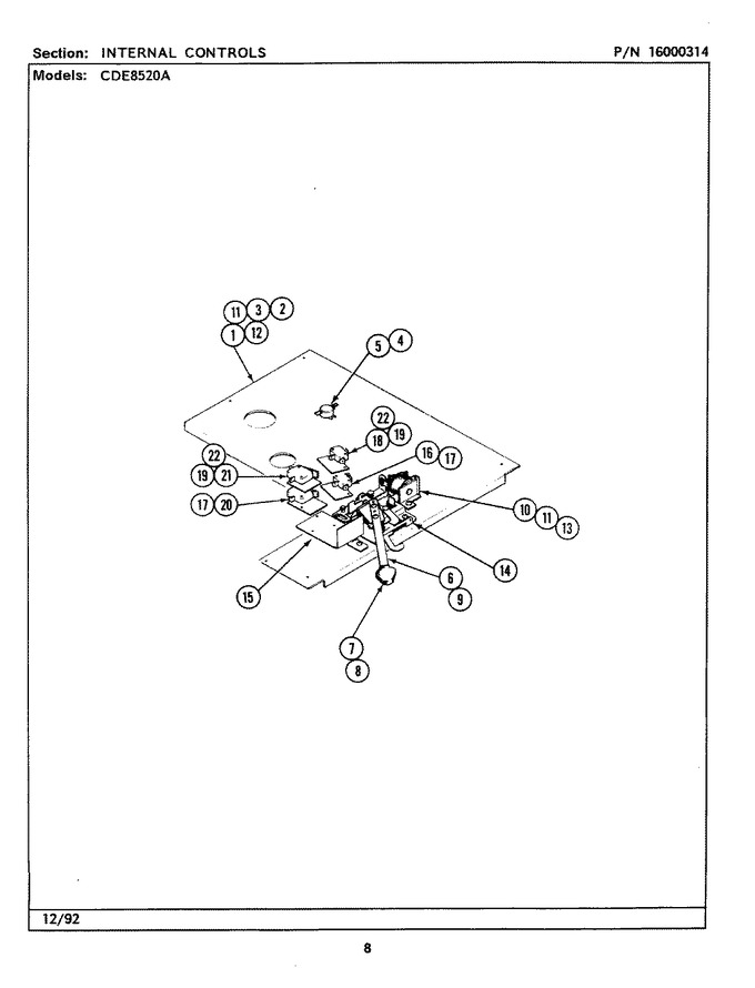 Diagram for CDE8520ACB