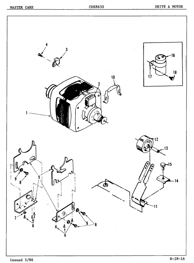 Diagram for CDE8630A