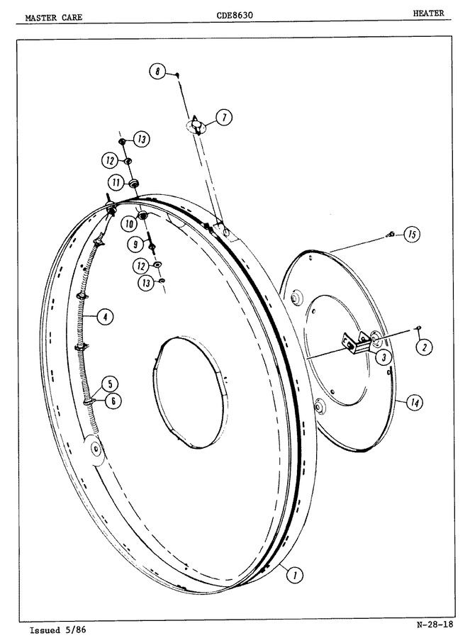 Diagram for CDE8630