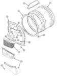 Diagram for 04 - Front Bulkhead, Air Duct & Cylinder