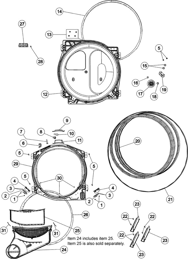 Diagram for MDET446AZW