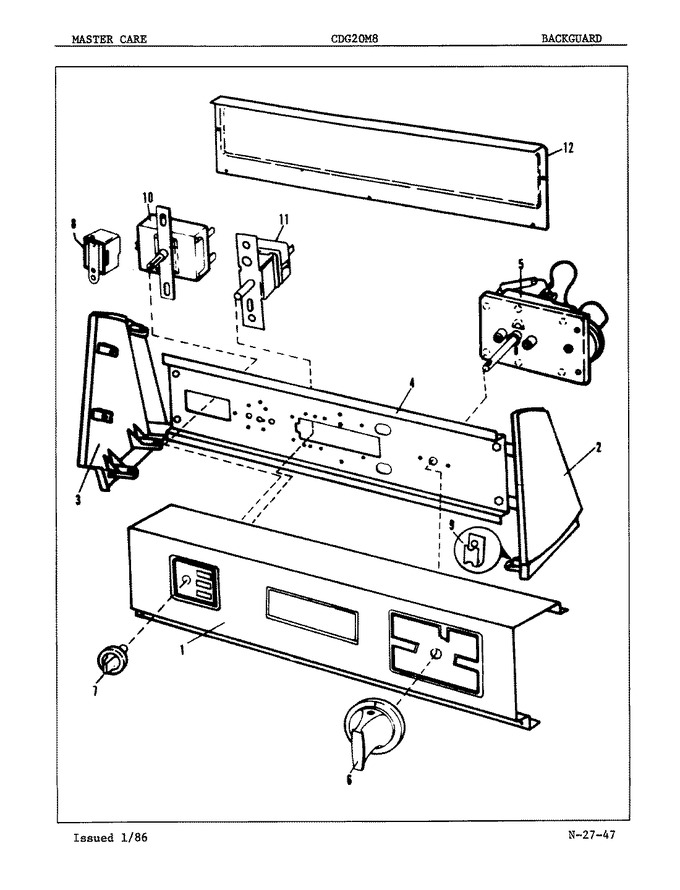 Diagram for CDG20M8