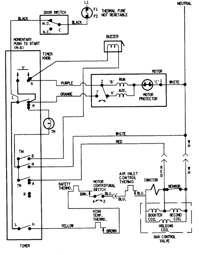 Diagram for LDGA200AAW