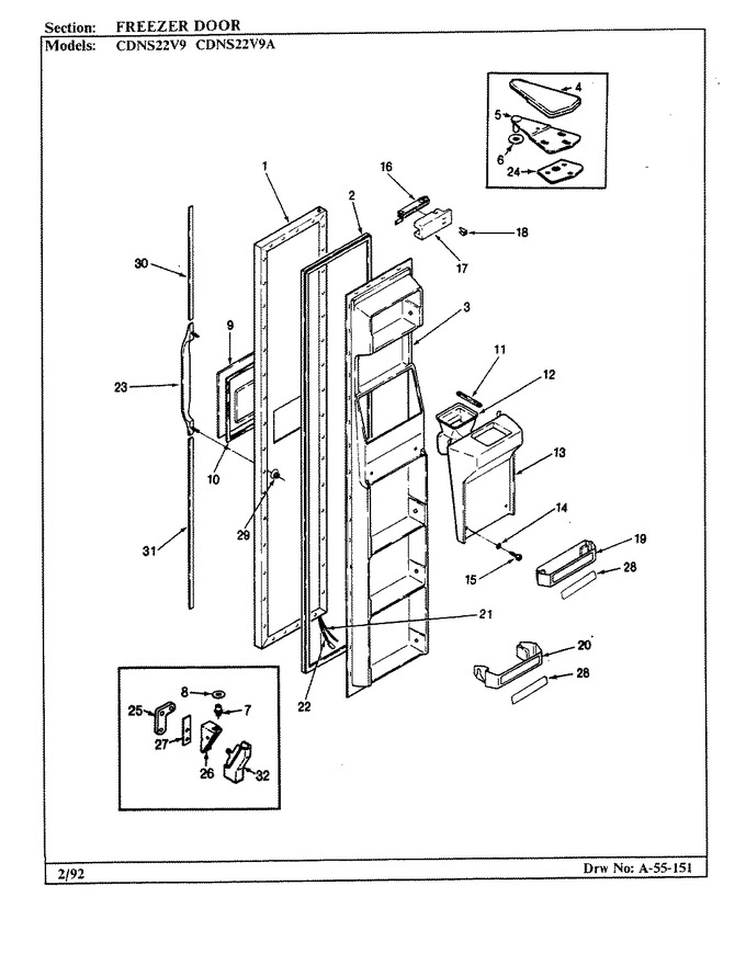 Diagram for CDNS22V9 (BOM: CR35A)