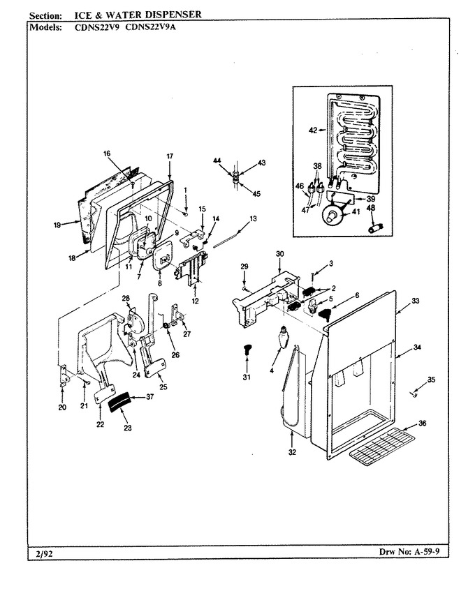 Diagram for CDNS22V9A (BOM: CR36A)