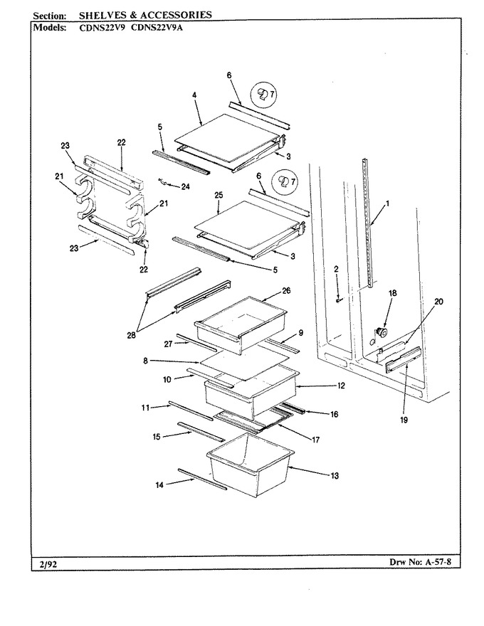 Diagram for CDNS22V9 (BOM: CR35A)