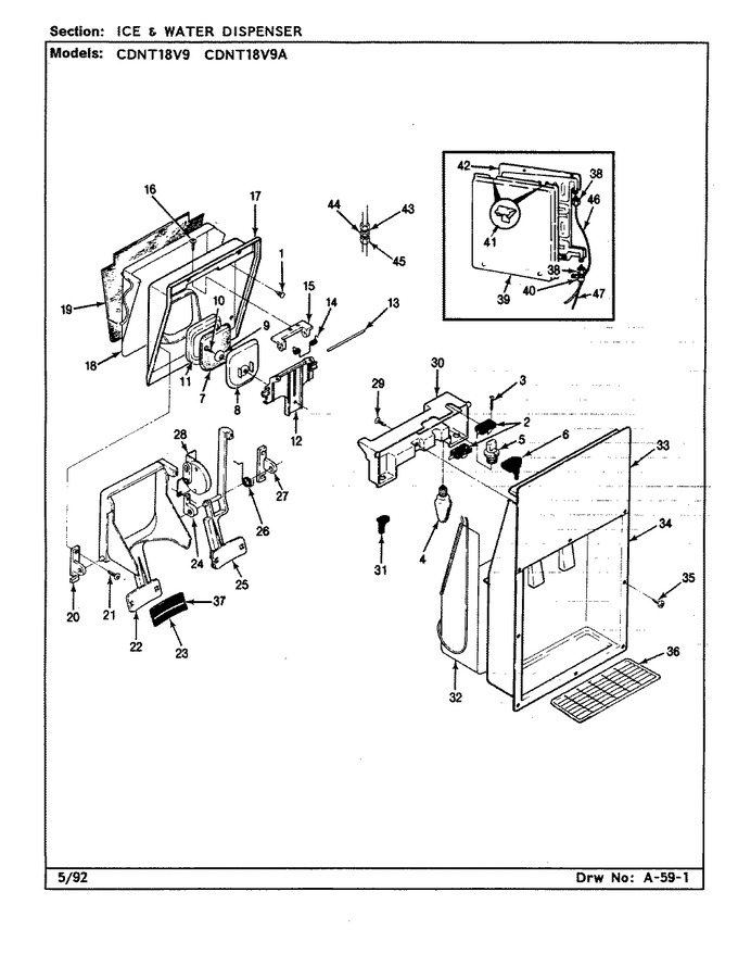 Diagram for CDNT18V9A (BOM: CC48A)