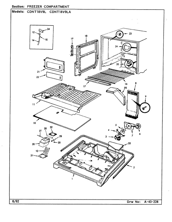 Diagram for CDNT18V9L (BOM: CC49A)