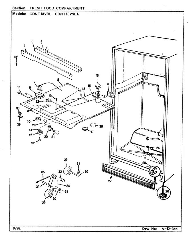 Diagram for CDNT18V9L (BOM: CC45A)