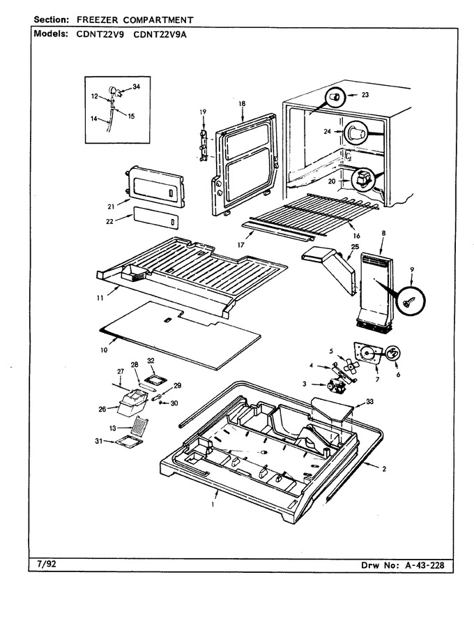 Diagram for CDNT22V9 (BOM: AC86A)