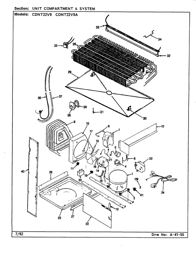 Diagram for CDNT22V9A (BOM: CC88A)