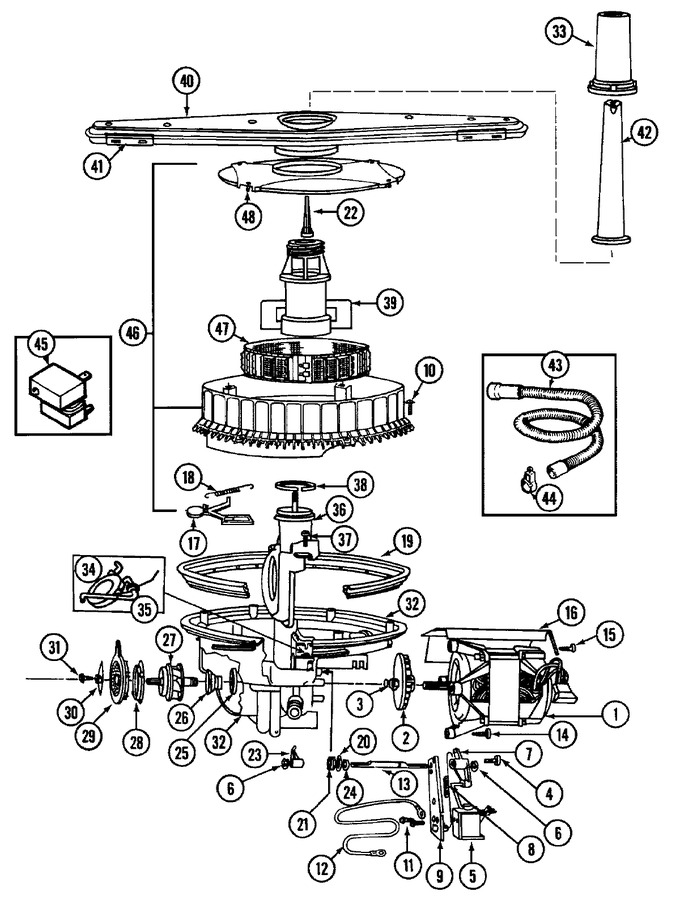 Diagram for DW860B