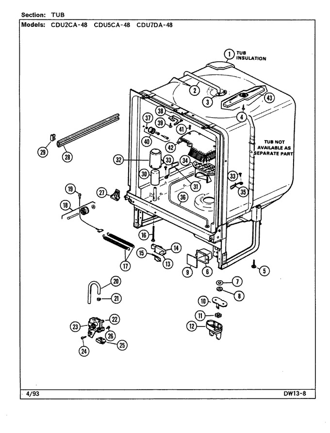 Diagram for CDU7DA-48