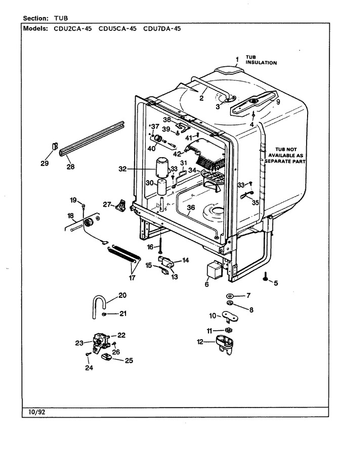 Diagram for CDU7DA-45