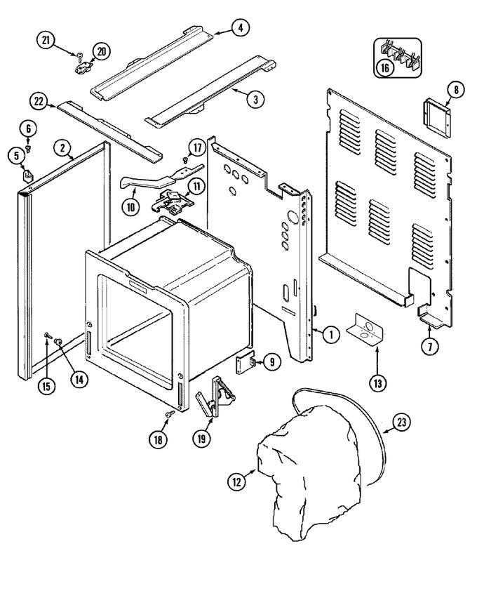 Diagram for CE38700BAQ