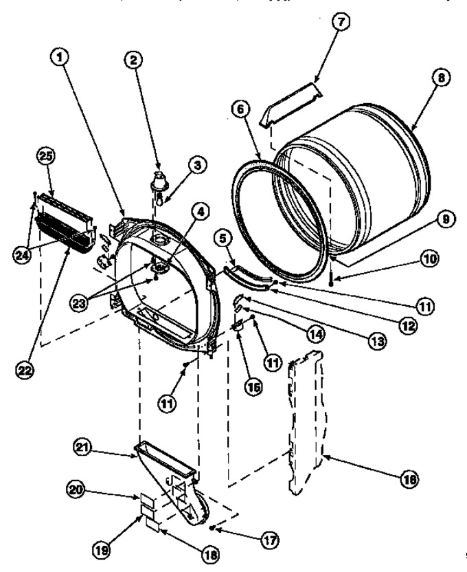 Diagram for LE7121WM (BOM: PLE7121WM)