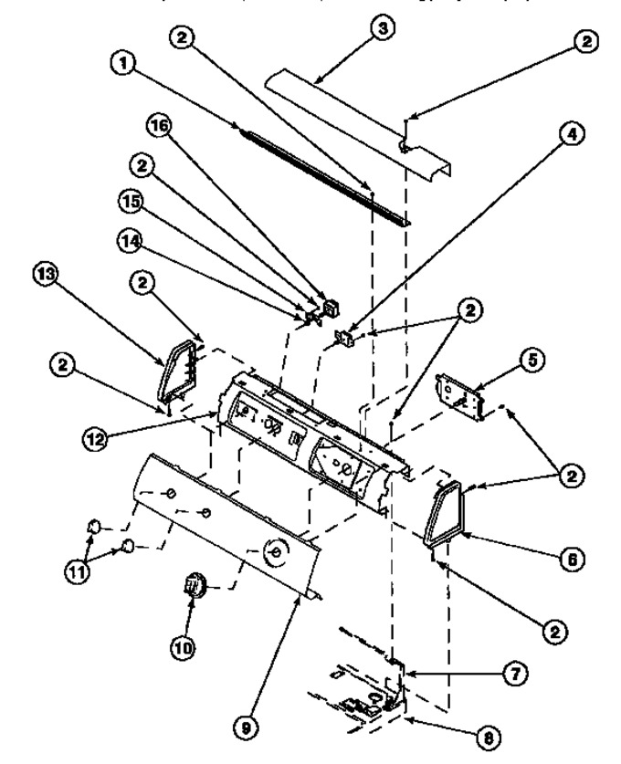 Diagram for CE9207W2 (BOM: PCE9207W2)