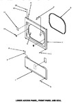 Diagram for 09 - Lower Access Panel, Front Panel & Seal