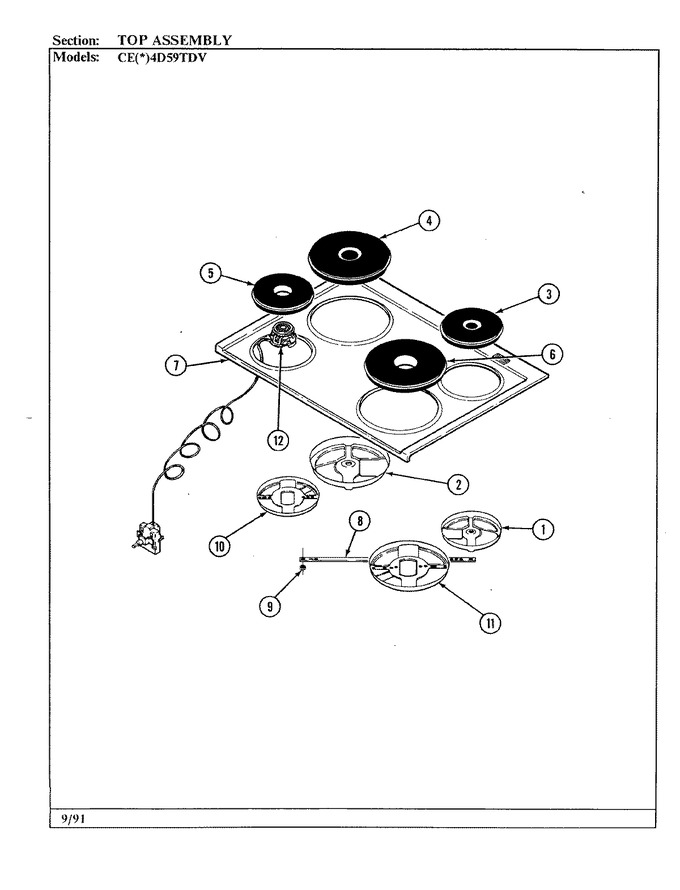 Diagram for CEA4D59TDV