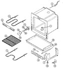 Diagram for 04 - Oven/base