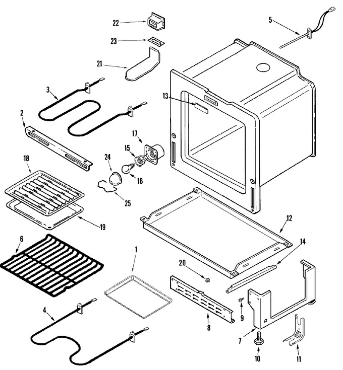 Diagram for CER3725AGW