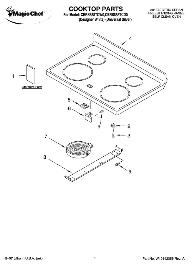 Diagram for CERS858TCW0