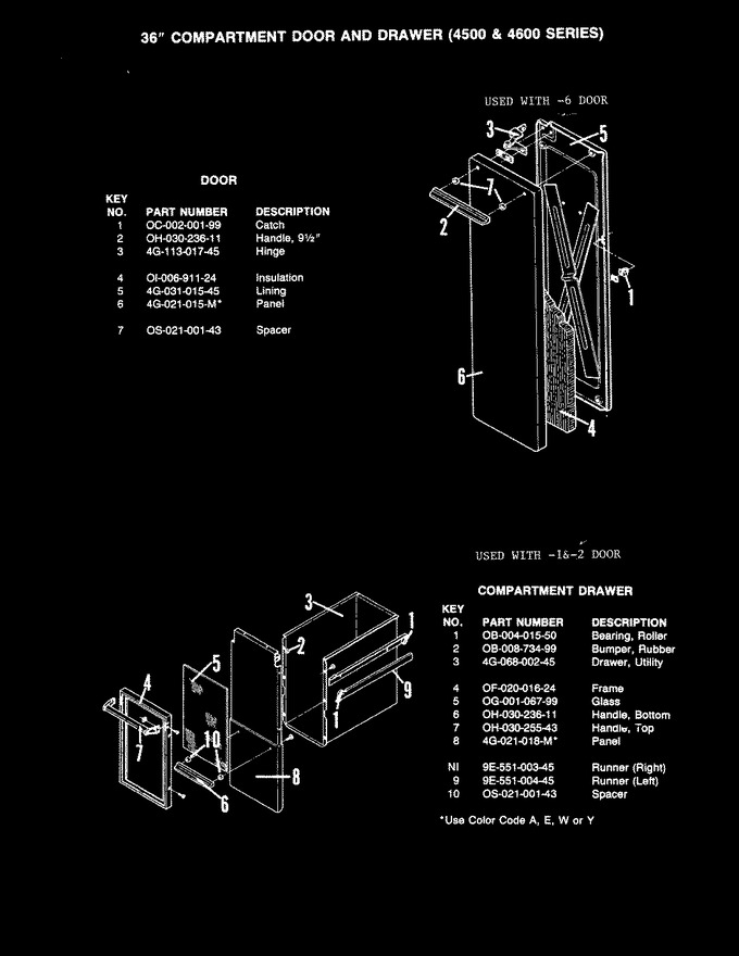 Diagram for CF4612MW539RK