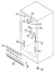 Diagram for 02 - Freezer Compartment