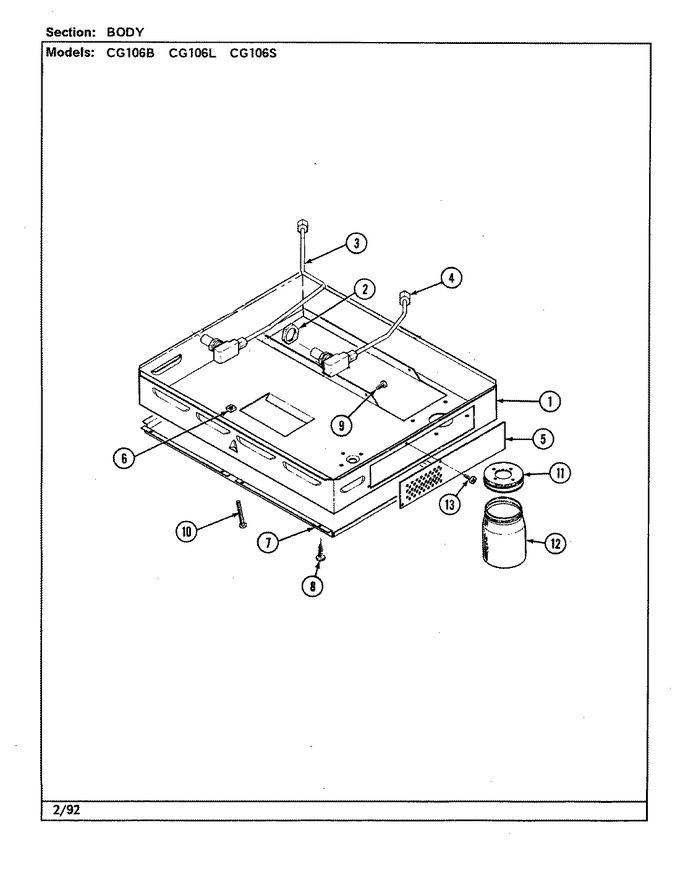 Diagram for CG106B