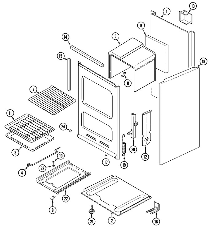 Diagram for CG1100PAW